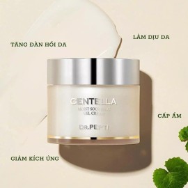Dr.Pepti+ Dr.Pepti Centella Moist Soothing Gel Cream 70ml - 2.36 Fl. Oz.Newest Version