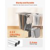 2-Tier Foldable Metal Clothes Drying Rack with 21 Drying Rods