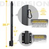 TPHUC Fence Post Extender, 31'' Barbed Wire Extension Arms for