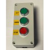 Auspicious 3BXT Exterior 3 Button Surface Mount Control Station Double