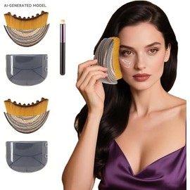 Cepillo Linfático para Cara - Lymphatic Contour Face Brush con Cepillo Drenaje Linfatico Facial, Diseño Ergonómico para Contornear y Esculpir Mandíbul