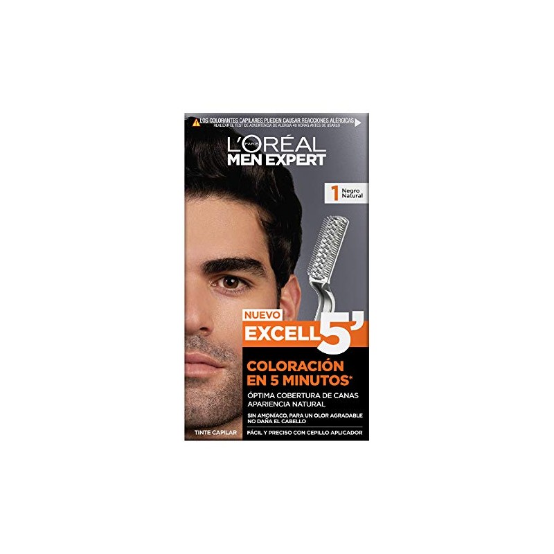 L'Oréal Paris Men Expert, Excell 5 Tinte Capilar Permanente Sin