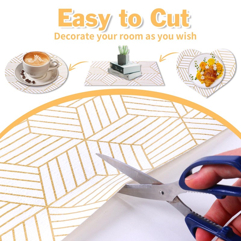 Shelf Liners for Kitchen Cabinets Non Adhesive Shelf Liner Paper