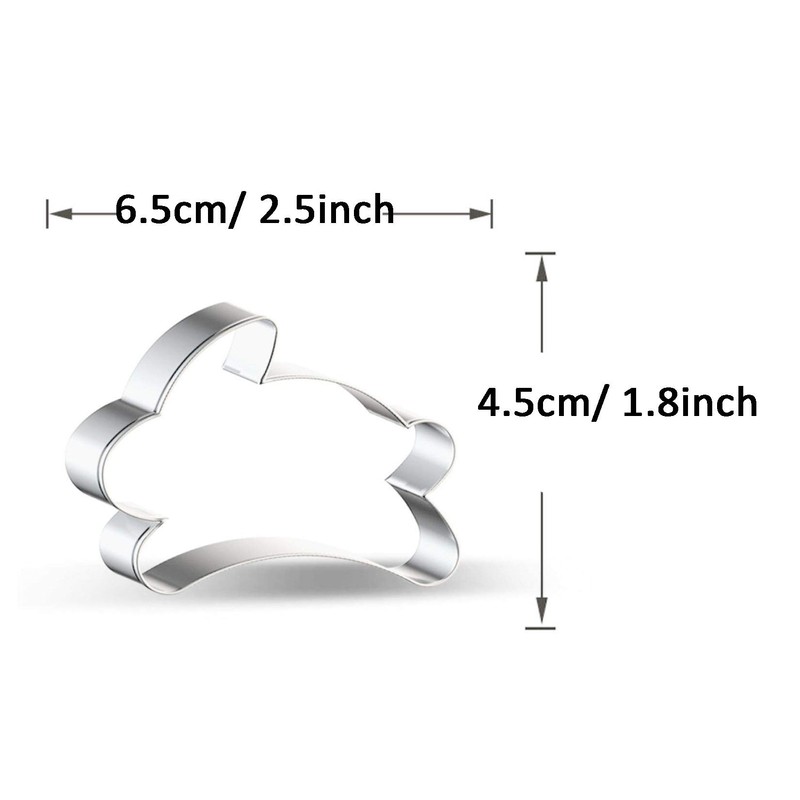 WJSYSHOP Running Rabbit Bunny Hare Cookie Cutter