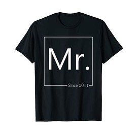 Married To Her Since 2011, 10th Wedding Anniversary T-Shirt