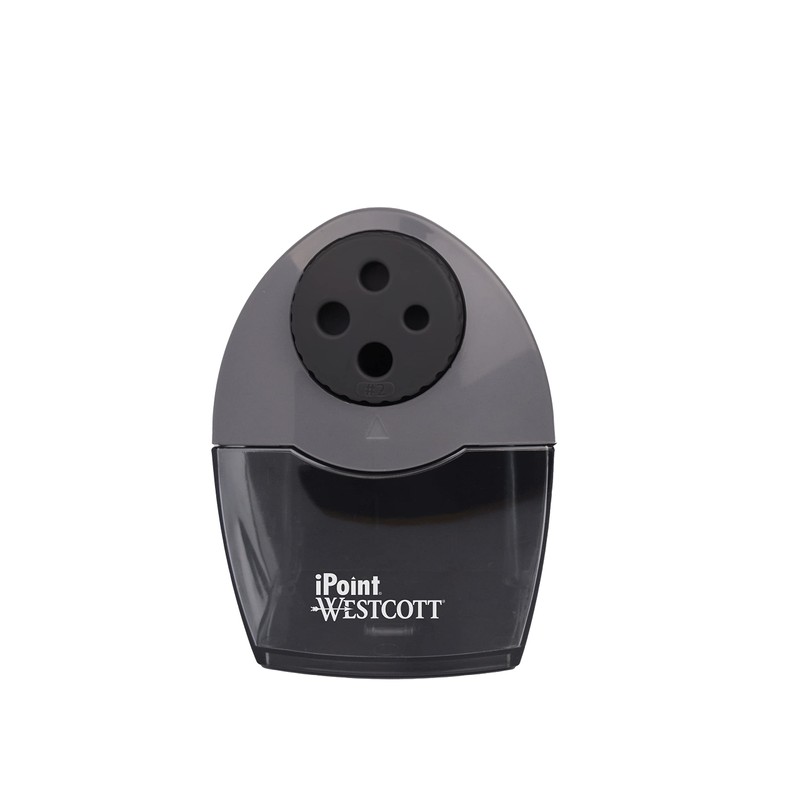 Westcott Compact Electric Multi Hole Horizontal Pencil Sharpener