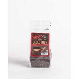 Organic Cacao Nibs by Bixby Chocolates - 1/2 Pound Bag, Bundle of 6 Bags - Raw Soy-Free, Vegan Chocolate Nibs - Paleo and Keto Friendly - Ethically Sourced from Dominican Republic