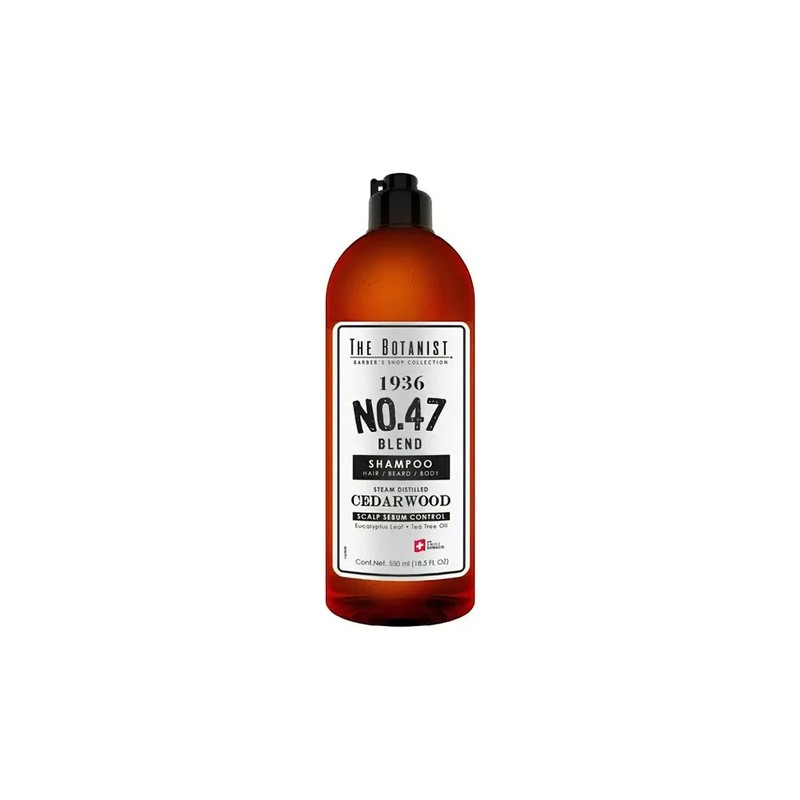 Shampoo Barber Collection Cedarwood 550ml The Botanist