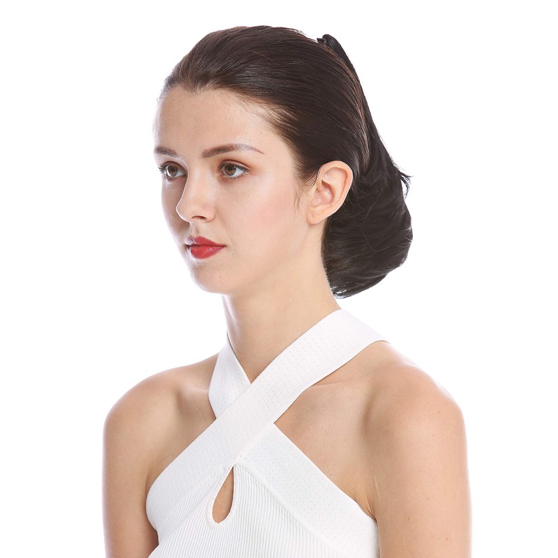 WIG ME UP - 506-V-3 Ponytail Braid Short Wavy Dark