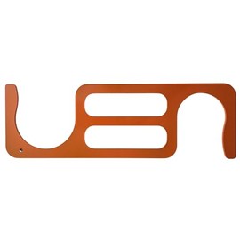 Hook'n Haul Ergonomic Septic Hose Handler Tool - Lightweight-Aluminum, Durable, Versatile Hook for 3 & 4 Inch Hoses, Safety Orange, 6 x 18 Inch