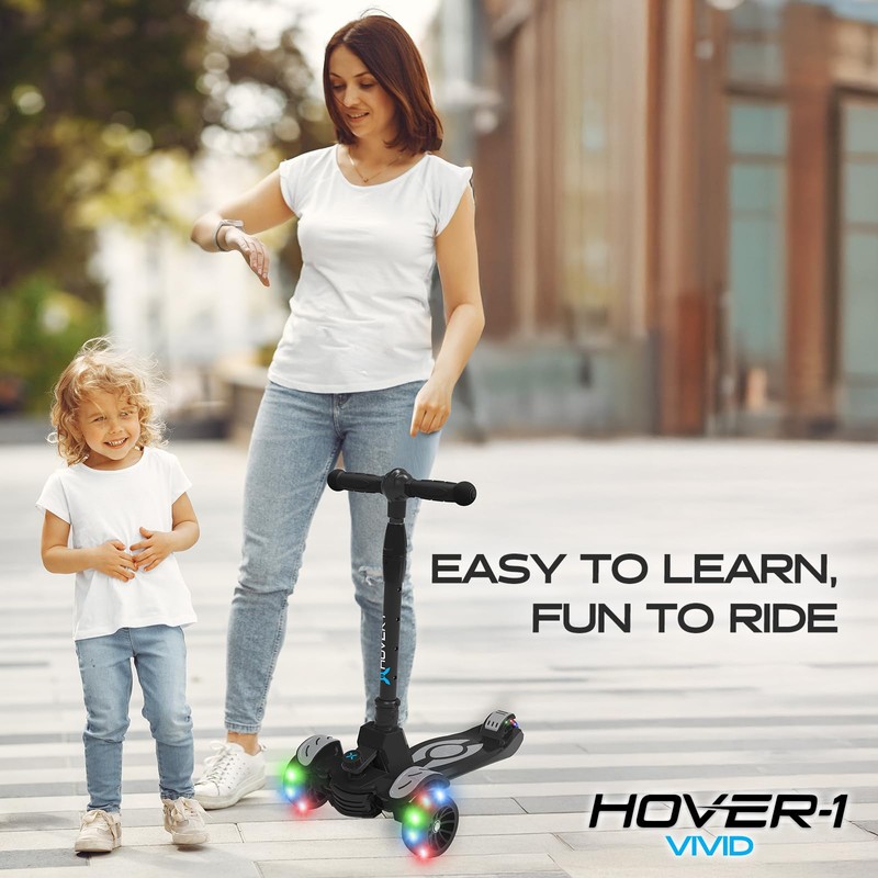 Hover-1 Vivid Folding Kick Scooter for Kids (5+ Year Old)