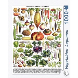 New York Puzzle Company - Vegetables ~ Légumes - 1000 Piece Jigsaw Puzzle