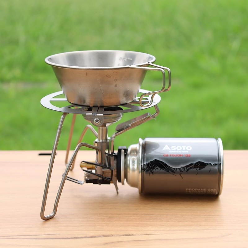 N-project Titanium Folding Trivet Ver.2 - Specially designed for SOTO