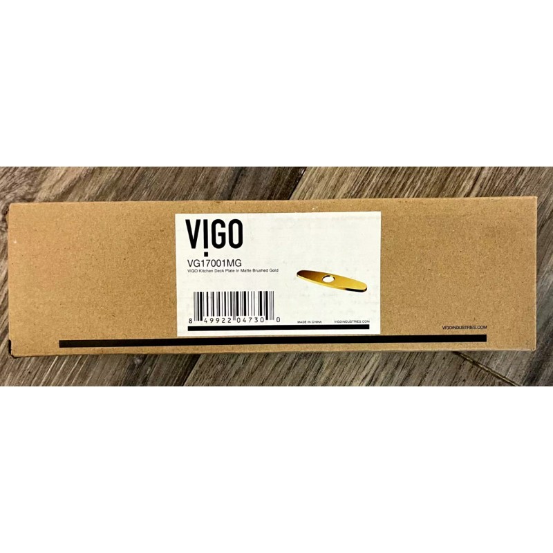 VIGO Deck Plate VG17001MG Matte Gold