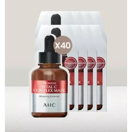 AHC [AHC] 프리미엄 바이탈씨 콤플렉스 마스크(총 40개) AHC Premium Vital C Complex Mask (Total 40 pieces)