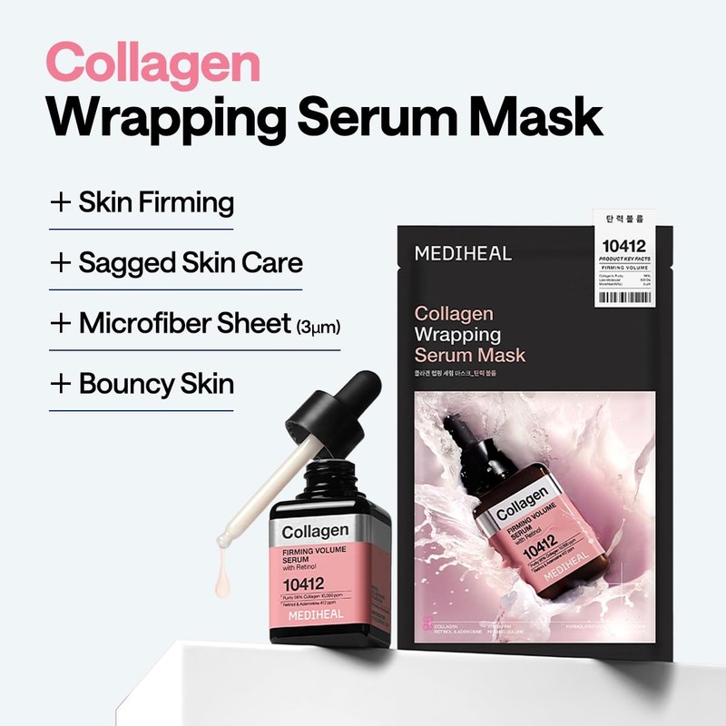 Mediheal Wrapping Serum Mask [Perm Volume] - Deep Elasticity Boosting