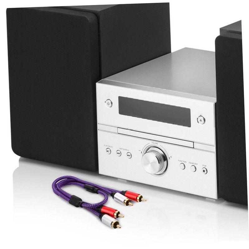 Levemolo Rca Cables for Car Audio Home Theater Amplifier Speaker