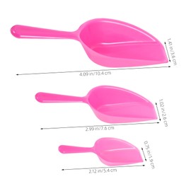 Operitacx Garden Trowel Hand Scoop 3pcs Scoops for Beads Jewelry Making Storage Containers