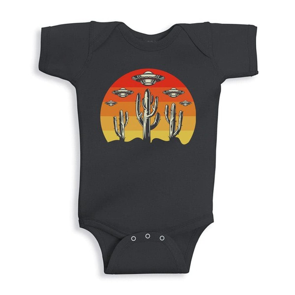 TATY Kids Desert Aliens Baby Infant One Piece Bodysuit 12