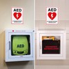 T&R AED Sign - 2 Pack - 10 x 7