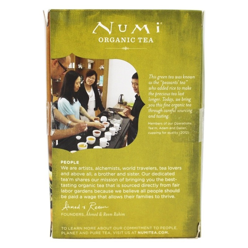 Numi Teas Tea Rice Green, 18 ct