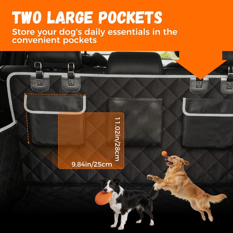 SUV Cargo Liner Dogs, Waterproof Dog Trunk Cover, Pet Cargo