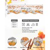 QueenKer Hello Fall Fireplace Mantel Scarf 90" x 17" Thanksgiving