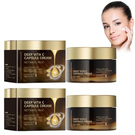 Vitamin C Gesichtscreme – Intensive Aufhellung & Feuchtigkeitspflege | Tages und Nachtcreme | VC Gesichtsfeuchtigkeitscreme für Strahlend Frische Haut | Glättet Falten & verleiht natürlichen Glow