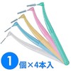 Gum Proz Interdental Brush L-Shaped 4 Pieces (1 Piece) (M