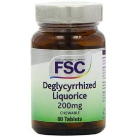 FSC 200mg Deglycyrrhized Liquorice - Pack of 60 Tablets