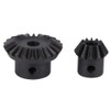 Caredy Honey Extractor，2Pcs Black Steel Beekeeping Honey Extractor Gear Accessory