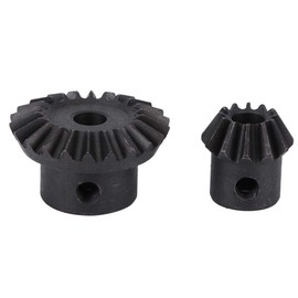 Caredy Honey Extractor，2Pcs Black Steel Beekeeping Honey Extractor Gear Accessory Beekeeper Tool Beekeeping Equipment Dadant Beekeeping Supplies