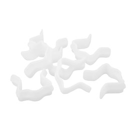 Plastic U Clips for Joining Divan Bed Bases or Ottoman Bed Bases (4 x Plastic U Clips)