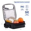 SafeDelux Lockable Lunch Box with Combination Lock，Insulated Lunch Bag Reusable