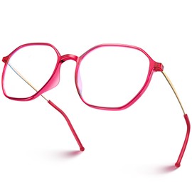 VISOONE VISOONE Lightweight TR90 Blue Light Blocking Glasses Frame with Anti Glare Eye Protection for Women and Men RANE