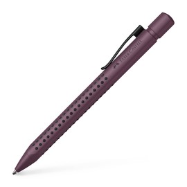 FABER-CASTELL Grip Edition XB 144146 Ballpoint Pen, Berry, Pack of 1, Blue Ink
