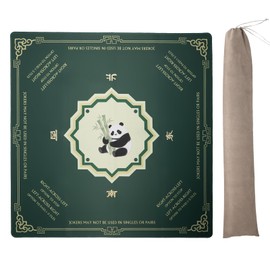 Mahjong Mat for Table - 32×32 Inch with Noise Reduction & Anti-Slip, Perfect for Poker, Card, Board Games, Tile Games, and Dominoes.