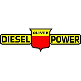 Oliver Diesel Tractor Truck Large Window Sticker Decal NTPA