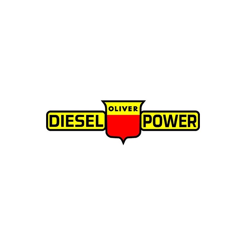Oliver Diesel Tractor Truck Large Window Sticker Decal NTPA