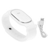 Outdoor Mosquito Repellent Bracelet Ultrasonic AntiMosquito Wristband for Children Adult(White