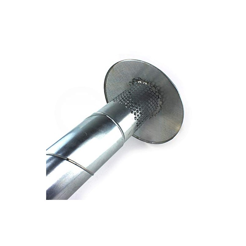Winding Duct Pipe Roof Hood Ventilation Exhaust Pipe Exhaust Hood