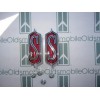 NORS 1968 1969 1970 Olds Cutlass "S" Front Fender Emblems