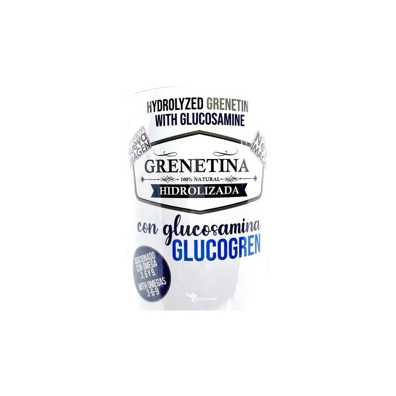 Pretty Bee Grenetina Hidrolizada con Glucosamina y Omega 3,6 Y