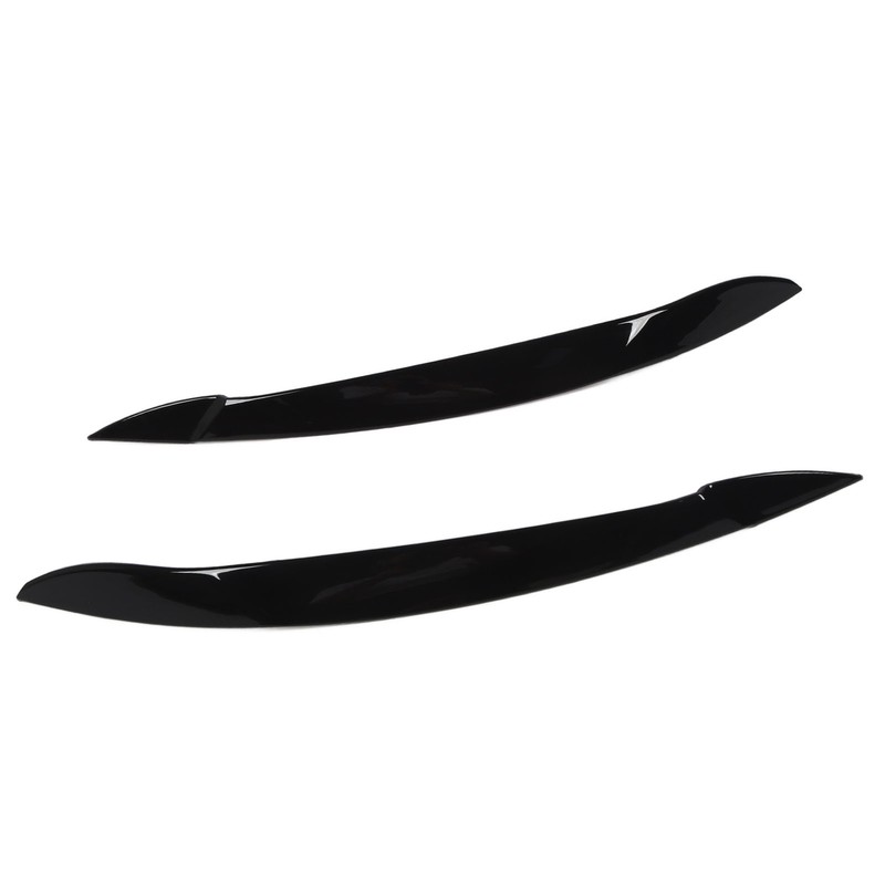 1 Pair Headlight Eyebrow Left Right Fade Proof Front Headlight