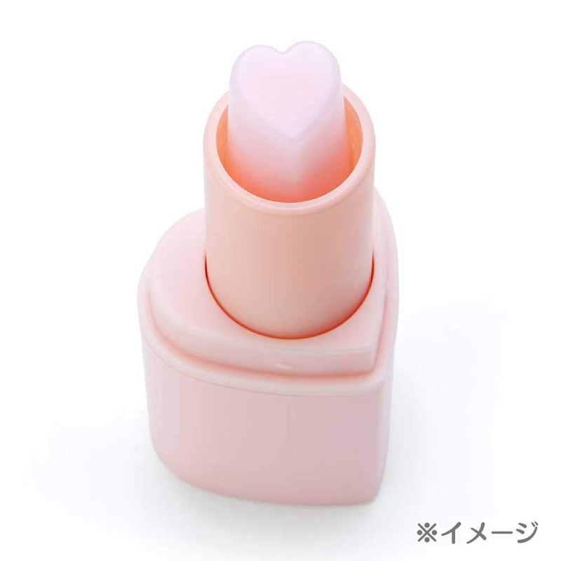 Sanrio 911143 Pom Pom Pudding, Lip Cream (Heart)