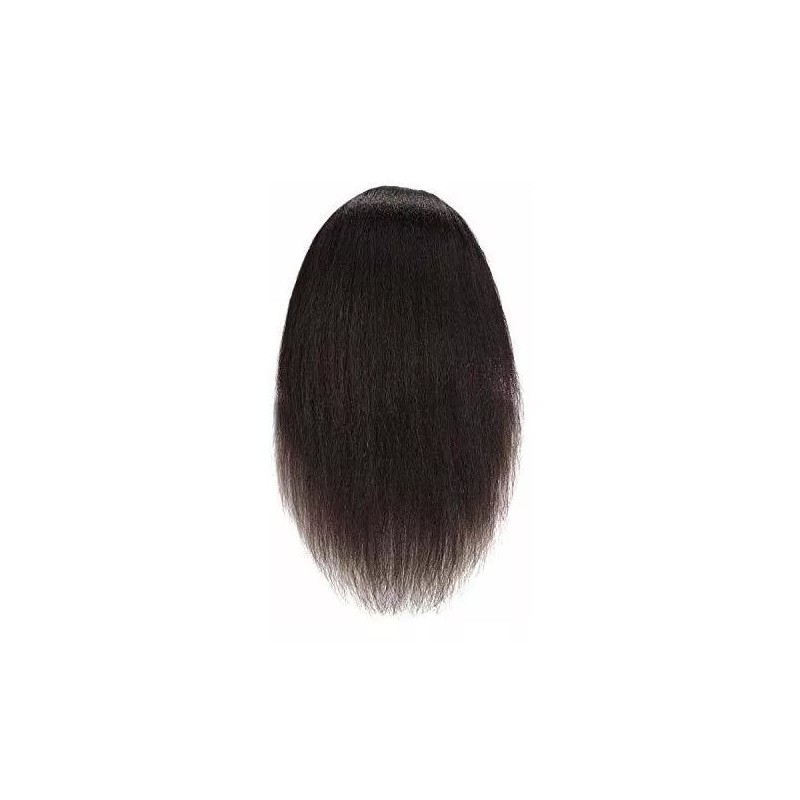 Training Head Maniqui Cabeza Cabello Natural Negro #2 40.6 Cm