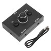 Hcskoss Audio Selector 3.5mm Earphone Splitter Audio Mixer Volume Controller