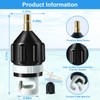 2Pcs Inflatable Boat SUP Pump Adapter, Premium Conventional Air Adapter,