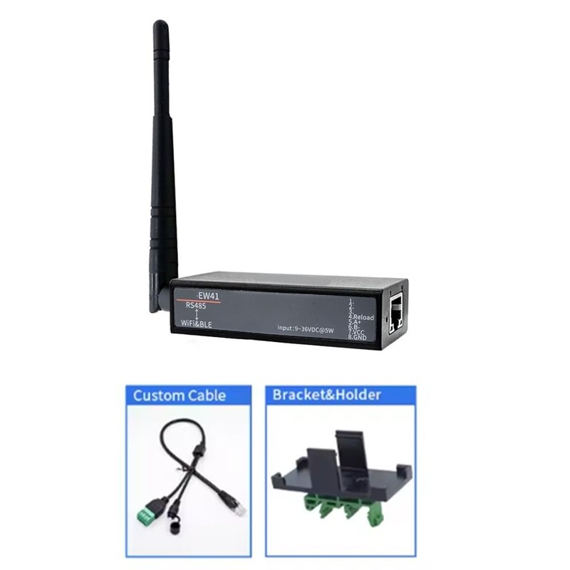 Jevina Serial Port RS485 to WiFi and BLE Device Server