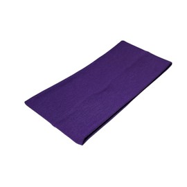 WESTEND CHOICE Extra Wide Headbands 11cm Plain Stretchy Kylie Head Band Unisex Bandeau Headbands for Women & Men Soft Hairbands Yoga Bandana Headband (Purple)